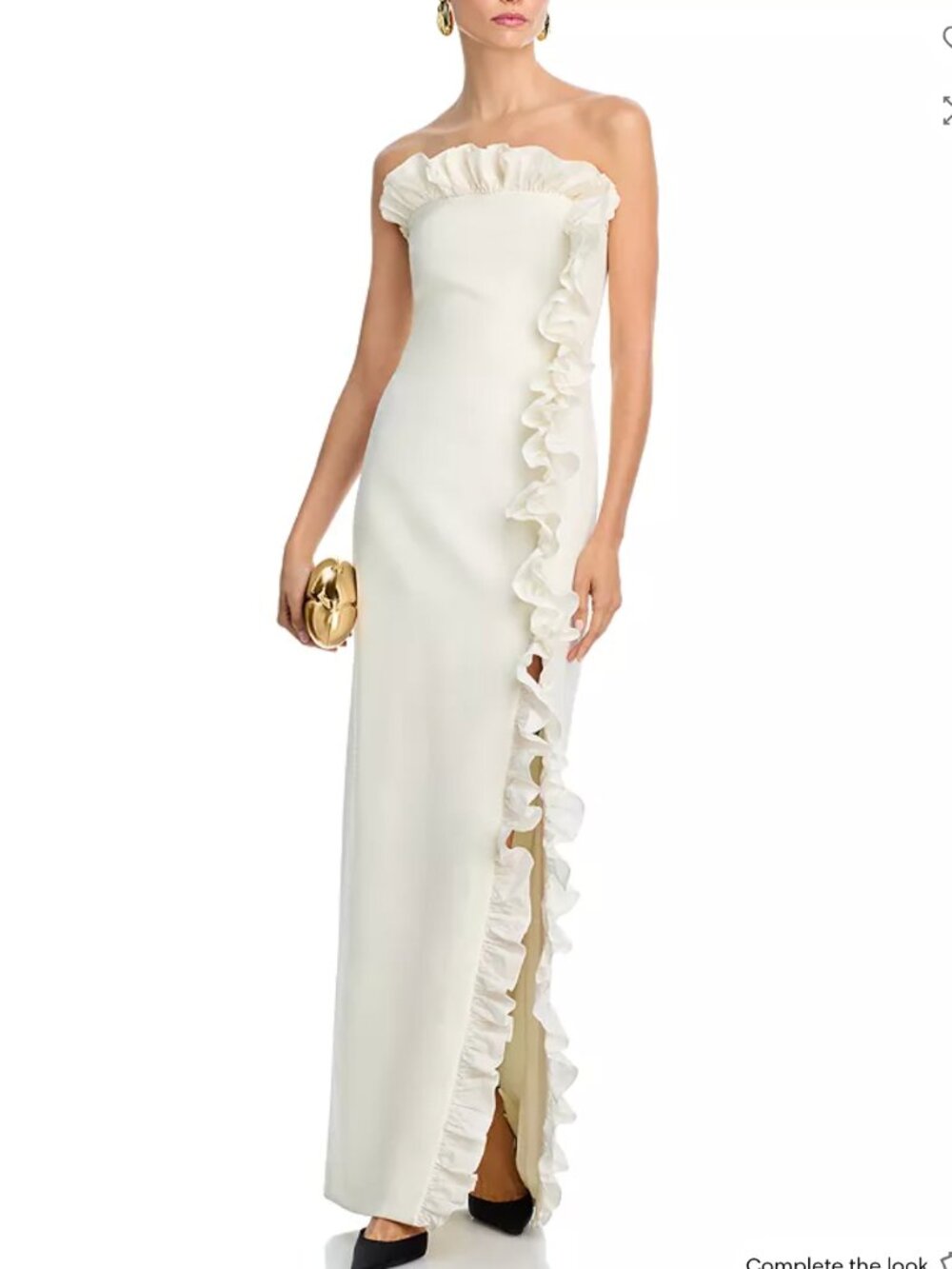 NWT Cinq a Sept Kassia Gown in white size 0